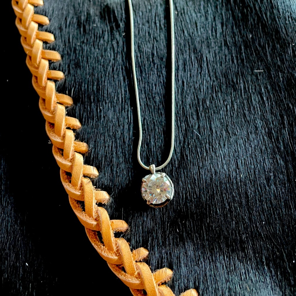 Silpada CZ necklace